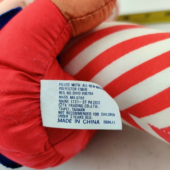 Vintage Santa's Elf on Hanging Candy Cane Plush Christmas Décor Handcrafted - Picture 7 of 8